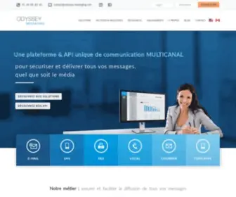 ODS2.net(ODYSSEY Messaging l API & Plateforme de communication MULTICANAL) Screenshot