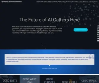 ODSC.com(Open Data Science Conference) Screenshot