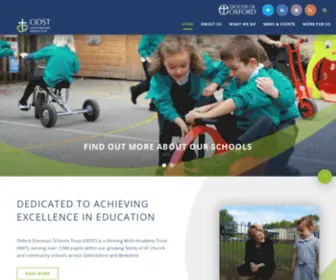 ODST.org.uk(Oxford Diocesan Schools Trust) Screenshot