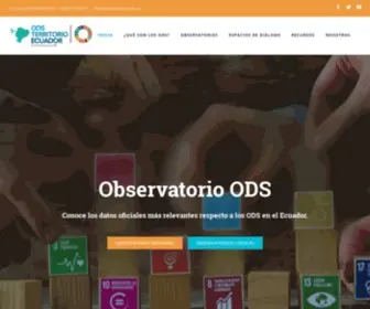 Odsterritorioecuador.ec(ODS Territorio Ecuador) Screenshot