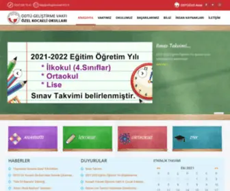 OdtugVkocaeli.k12.tr(ODTÜ) Screenshot