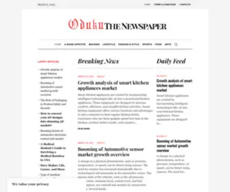 Oduku.com(Oduku is a popular news website) Screenshot