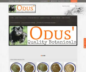 Oduskratom.com(Odus Quality Botanicals) Screenshot