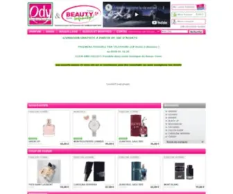 Ody-Beautyinfinity.com(Fermeture de) Screenshot
