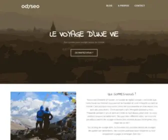 Odyseo.com(Blog voyage autour du monde) Screenshot