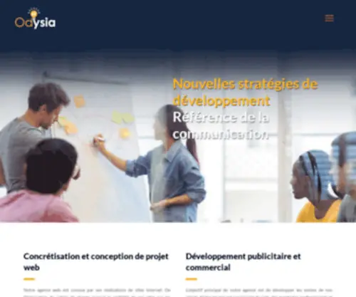 Odysia.fr(L’agence web professionnelle) Screenshot