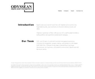 Odyssean.fund(Odyssean Digital Asset Management) Screenshot