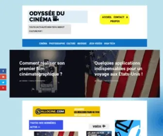 Odysseeducinema.fr(Odyssée Du Cinéma) Screenshot