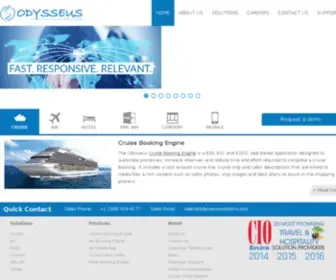 Odysseussolutions.com(Travel Booking Solutions) Screenshot