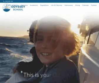 Odyssey-School.org(It's Happening Right Now) Screenshot