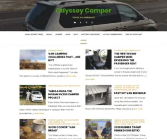 Odysseycamper.com(Odyssey Camper) Screenshot
