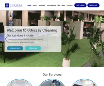 Odysseycleaning.com.au(Odyssey Cleaning) Screenshot