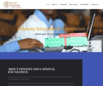 Odysseyedufoundation.org(Brains for our digital natives) Screenshot