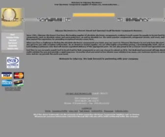 Odysseyelectronics.net(Obsolete Electronic Components) Screenshot