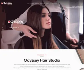 Odysseyhairstudio.com(Odyssey Hair Studio) Screenshot