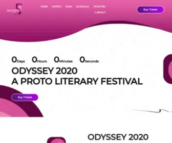 Odysseyhyd.com(Odyssey) Screenshot