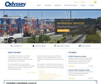 Odysseylogistics.com(Odyssey Logistics & Technology) Screenshot