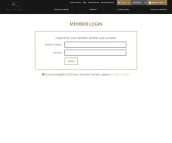 Odysseypremier.com(Members Lounge) Screenshot