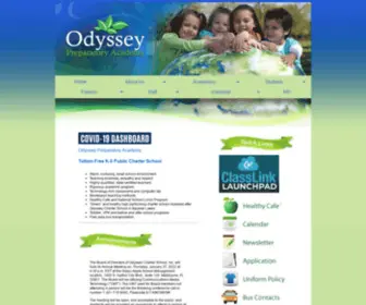 Odysseyprepacademy.com(Odyssey Preparatory Academy in Palm Bay) Screenshot