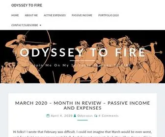 Odysseytofire.com(Join me on my 10 years journey to FIRE) Screenshot