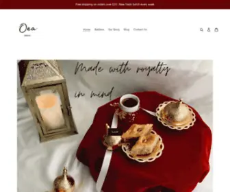 Oeabakery.com(Oea Bakery) Screenshot