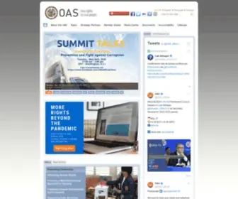 Oea.org(Democracy for peace) Screenshot