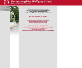 Oebvi-Schultz.de(Vermessungsbüro Falko Marr Cottbus) Screenshot