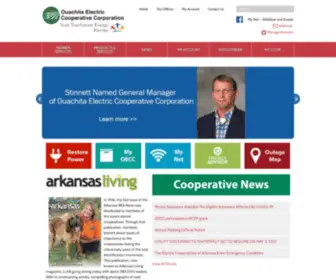 Oecc.com(Ouachita Electric Cooperative) Screenshot