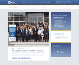 OeCD-NEA.org(The Nuclear Energy Agency (NEA)) Screenshot