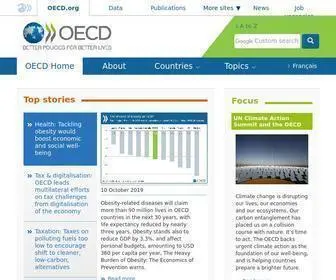 OeCD.org(Home page) Screenshot