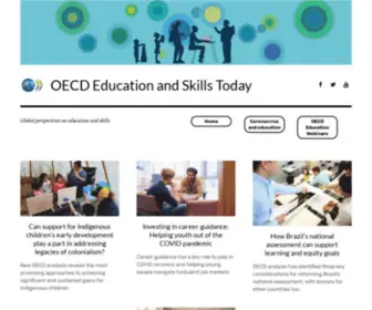 OeCDedutoday.com(OECD Education and Skills Today) Screenshot