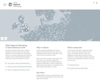 OeCDregionalwellbeing.org(OECD Regional Well) Screenshot