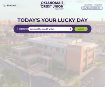 Oecu.org(Oklahoma's Credit Union) Screenshot