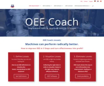 Oee.coach(OEE Coach reveals & visualizes) Screenshot