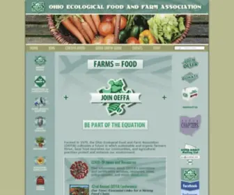 Oeffa.org(Ohio Ecological Food and Farm Association (OEFFA)) Screenshot