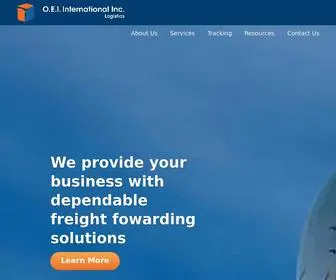 Oeigroup.com(International Inc) Screenshot