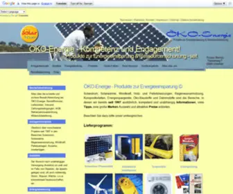 Oeko-Energie.de(ÖKO) Screenshot