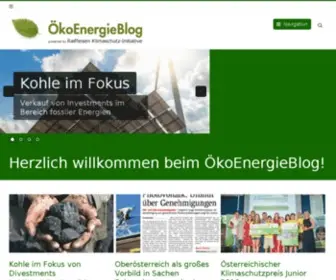 Oekoenergie-Blog.at(ÖkoEnergie) Screenshot