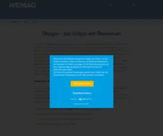 Oekogas.de(WEMAG Blog) Screenshot