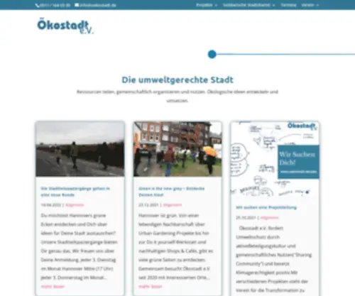 Oekostadt.de(Oekostadt) Screenshot