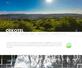 Oekotel.com(OEKOTEL Hotels) Screenshot