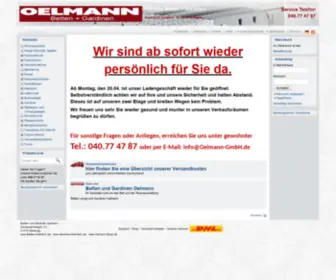 Oelmann-Shop.de(Schöner Wohnen) Screenshot