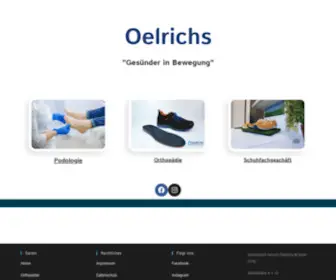 Oelrichs.eu(Schuhhaus Oelrichs) Screenshot