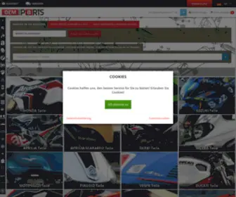 Oem-Bike-Parts.de(EPC) Screenshot