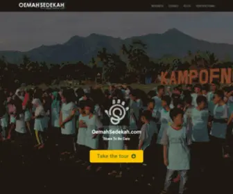 Oemahsedekah.com(猫先生网) Screenshot