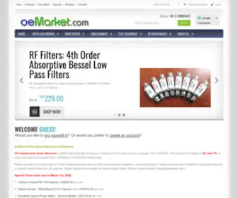 Oemarket.com(Fiber Optics) Screenshot