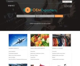 Oemexporters.com(OEM Exporters) Screenshot