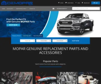 Oemopar.com(Shop OEM Mopar Parts & Accessories) Screenshot