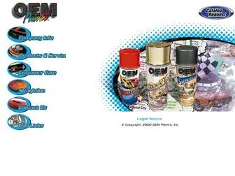 Oempaints.com(OEM Paints) Screenshot