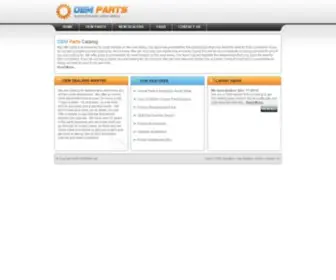 Oemparts.net(Automotive parts online catalog) Screenshot